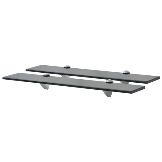 Kelluvat hyllyt 2 kpl lasi 60x10 cm 8 mm - Sisustajankoti.fi