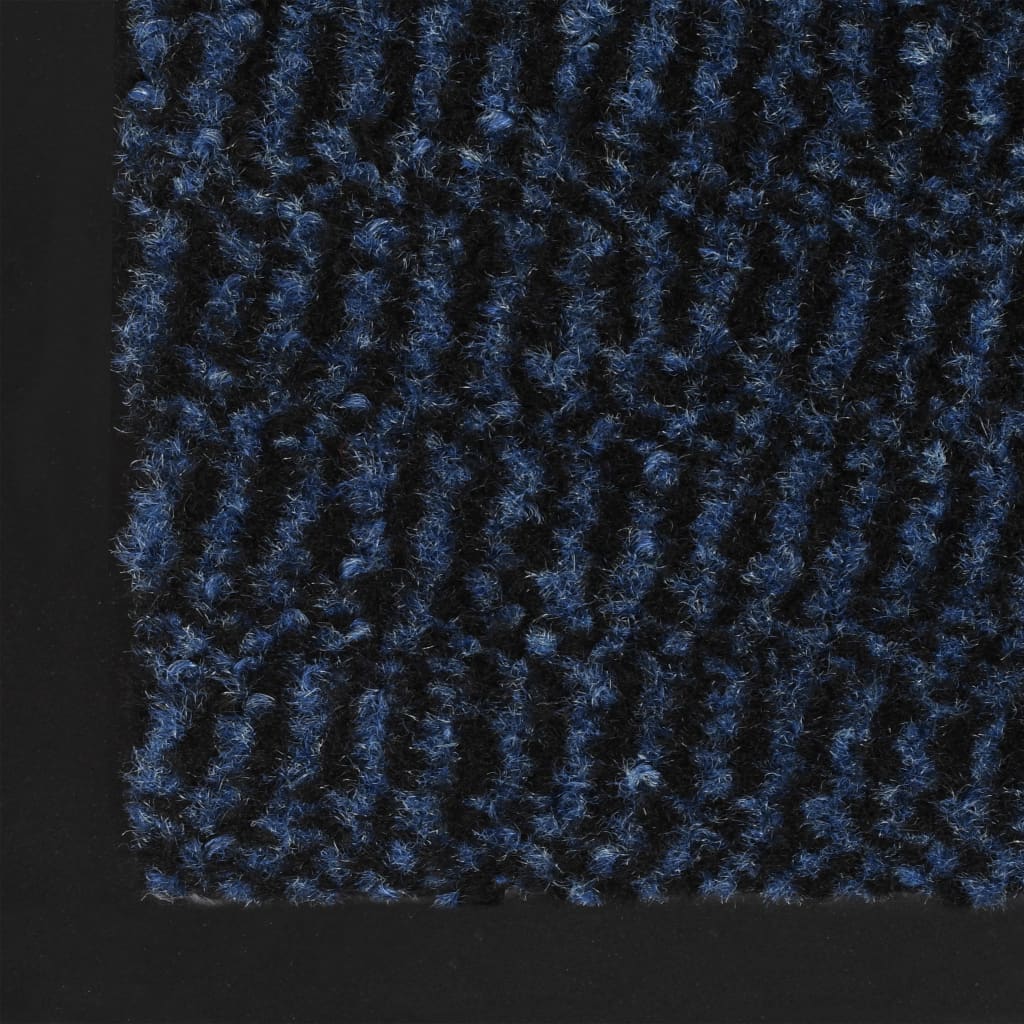 Kuramatot 2 kpl suorakulmainen nukkapinta 40x60 cm sininen - Sisustajankoti.fi