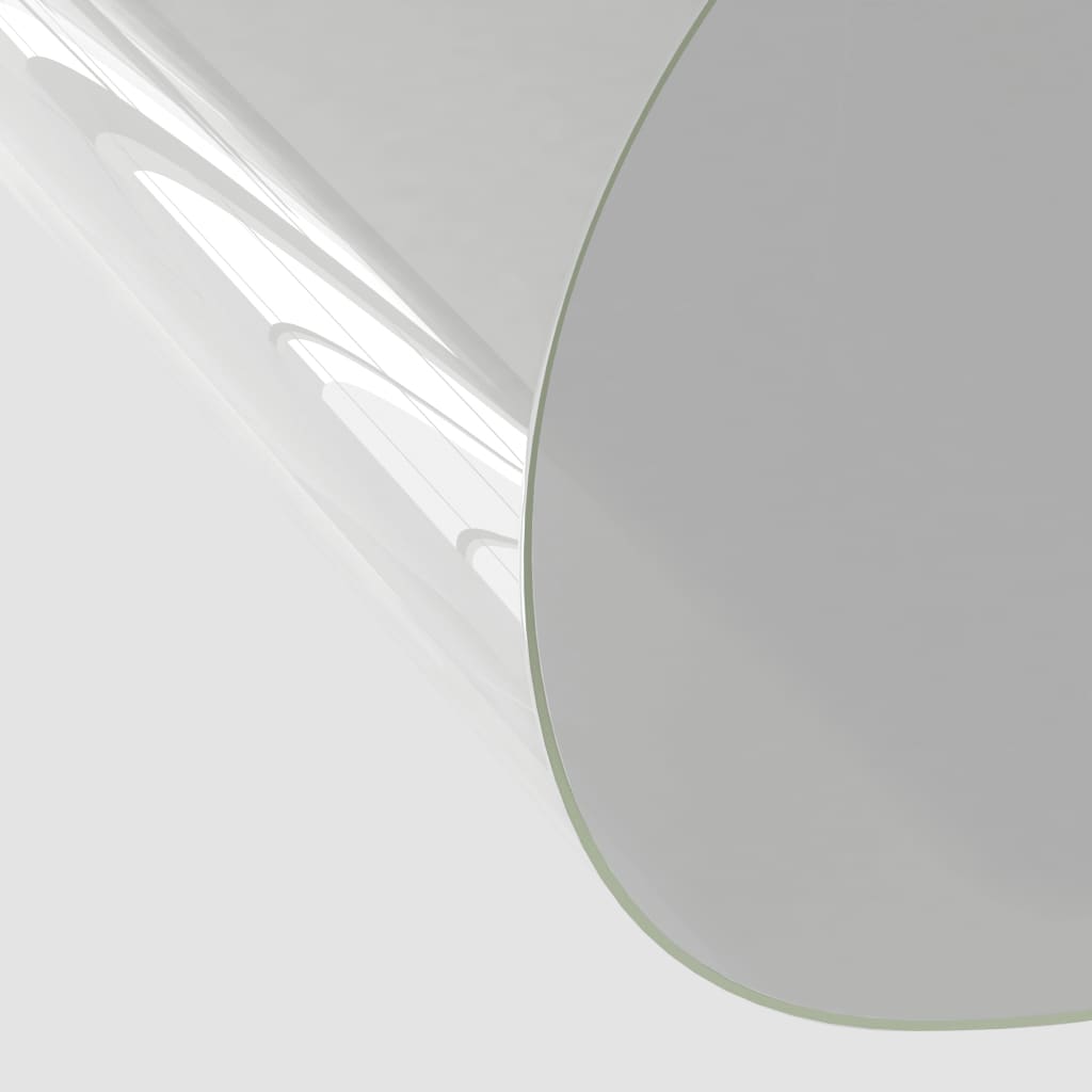 Pöytäsuoja läpinäkyvä Ø 100 cm 2 mm PVC - Sisustajankoti.fi