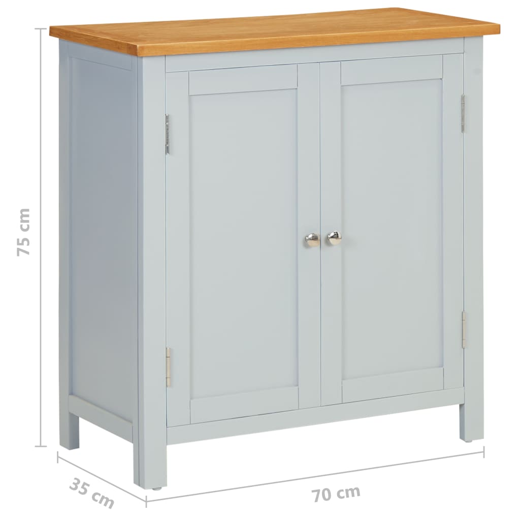 Kaappi 70x35x75 cm täysi tammi - Sisustajankoti.fi