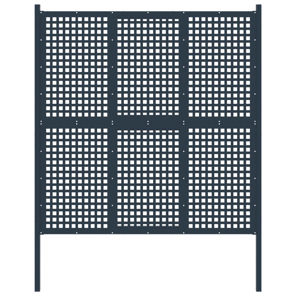 Aitaportti antrasiitti 177x225 cm teräs - Sisustajankoti.fi