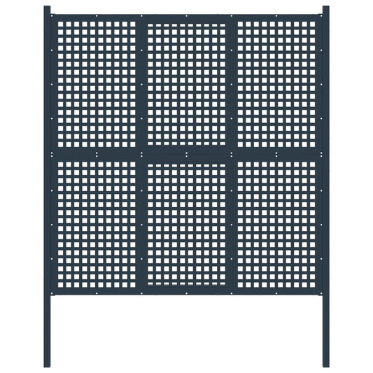 Aitaportti antrasiitti 177x225 cm teräs - Sisustajankoti.fi