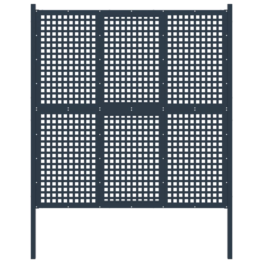 Aitaportti antrasiitti 177x250 cm teräs - Sisustajankoti.fi