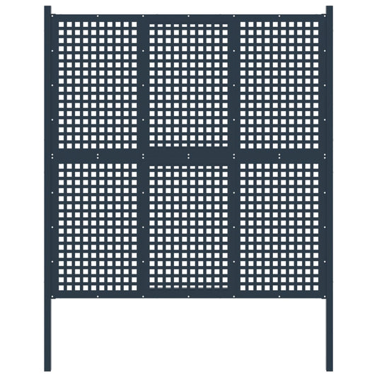 Aitaportti antrasiitti 177x250 cm teräs - Sisustajankoti.fi