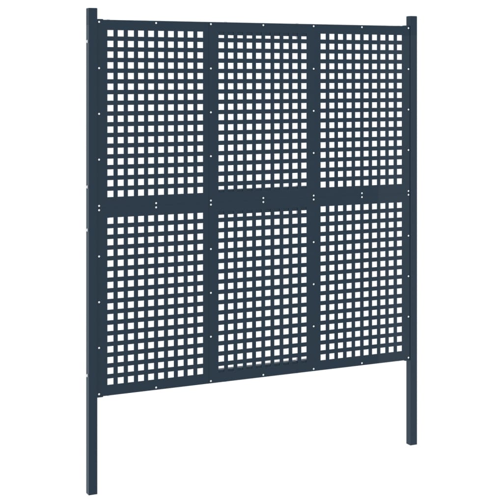 Aitaportti antrasiitti 177x250 cm teräs - Sisustajankoti.fi