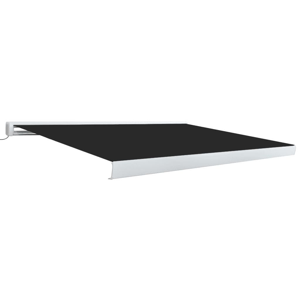 Moottoroitu kasettimarkiisi 450x300 cm antrasiitti - Sisustajankoti.fi