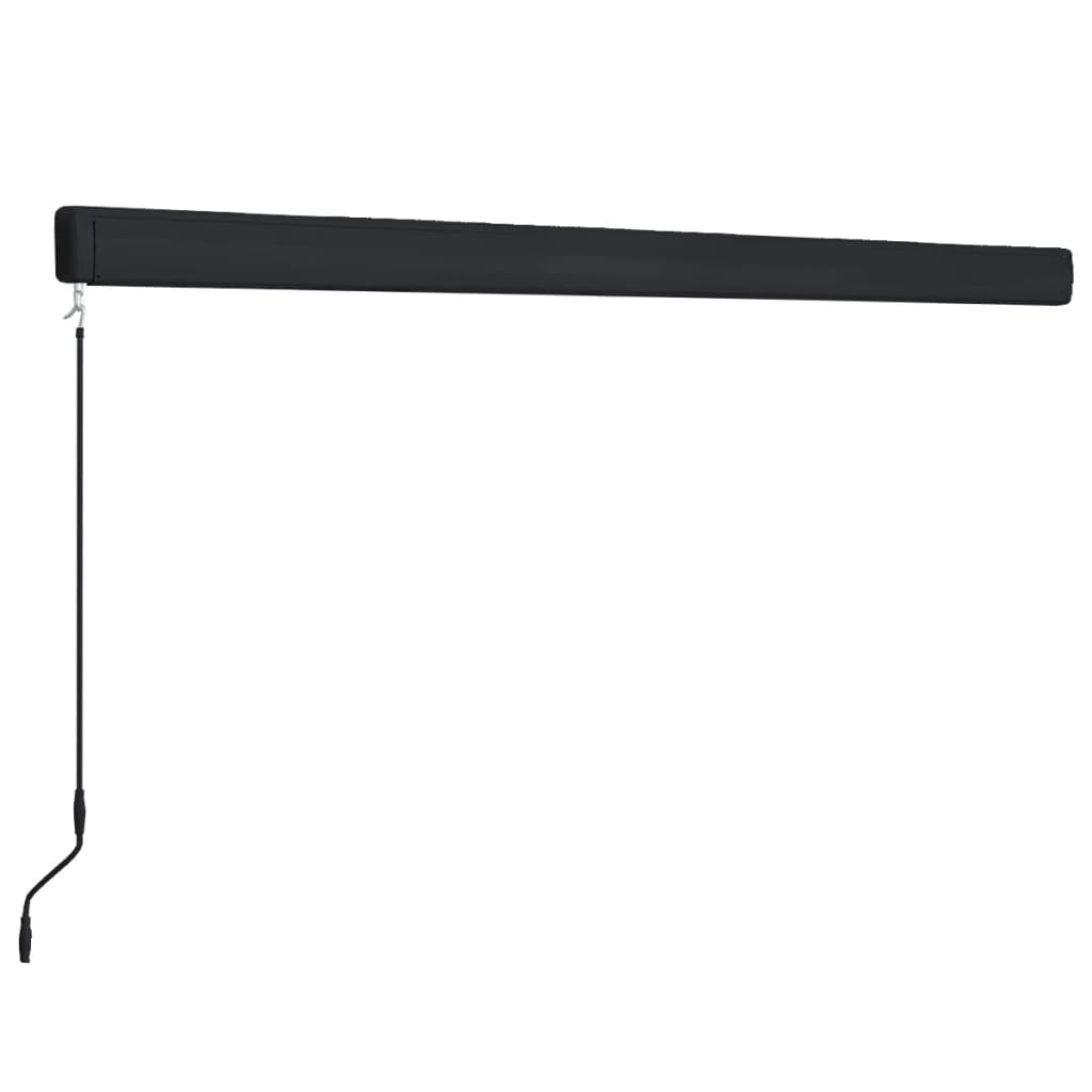 Manuaalinen kasettimarkiisi 350x250 cm sininen ja valkoinen - Sisustajankoti.fi