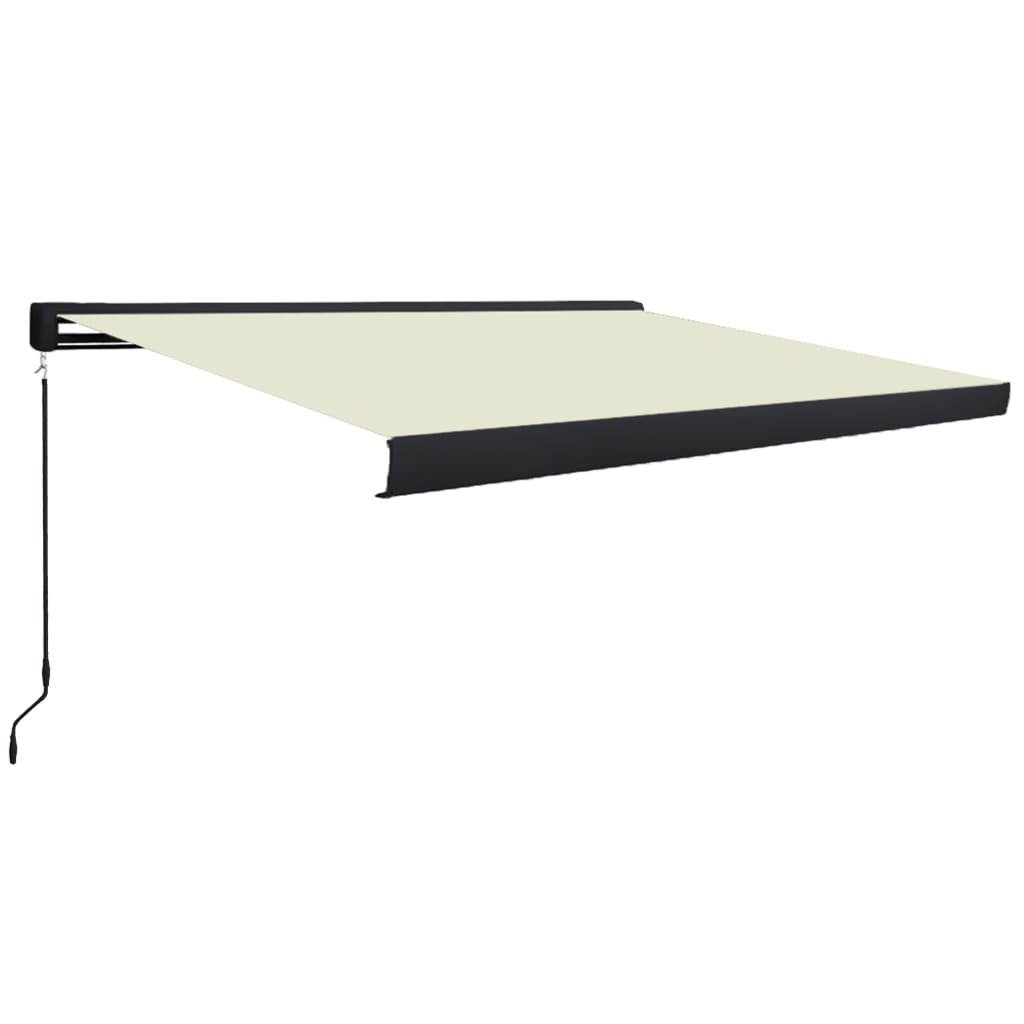 Manuaalinen kasettimarkiisi 350x250 cm kerma - Sisustajankoti.fi