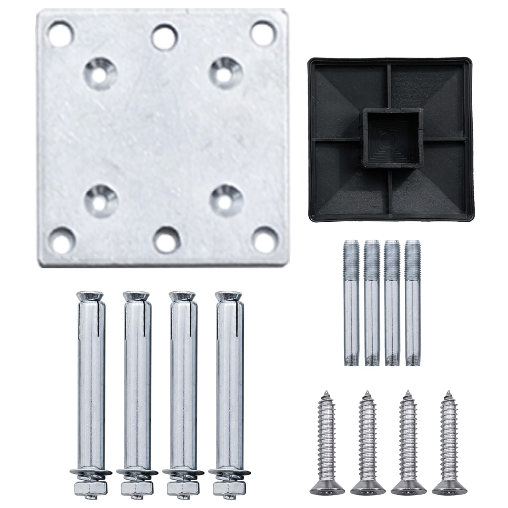 Aitasarja 2 neliöpaneelia + 1 vinopaneeli WPC 446x186 cm ruskea - Sisustajankoti.fi