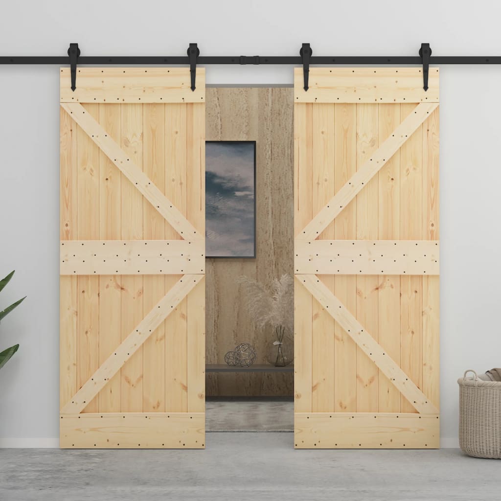 Ovi 90x210 cm täysi mänty - Sisustajankoti.fi