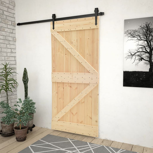 Ovi 90x210 cm täysi mänty - Sisustajankoti.fi