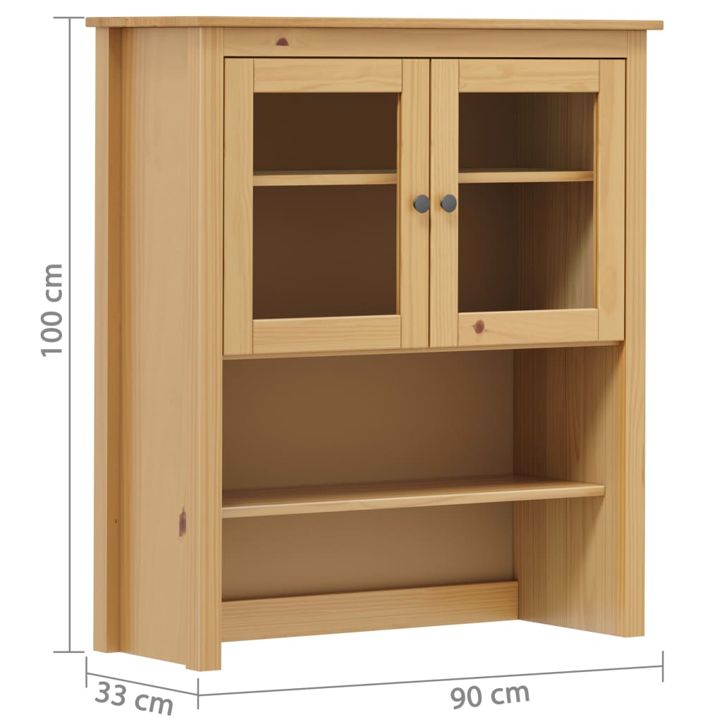 Senkin yläosa Hill hunajanruskea 90x33x100 cm täysi mänty - Sisustajankoti.fi