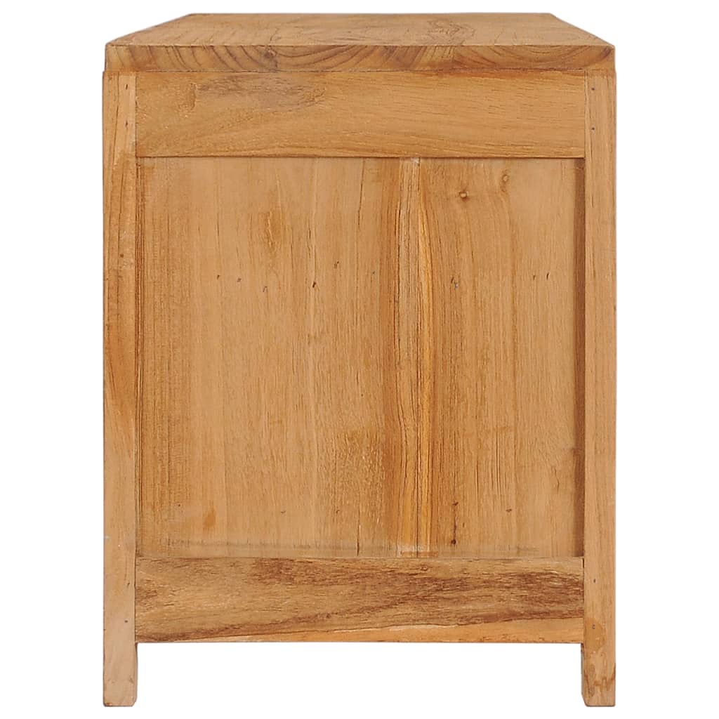 TV-taso 120x30x40 cm täysi tiikki - Sisustajankoti.fi