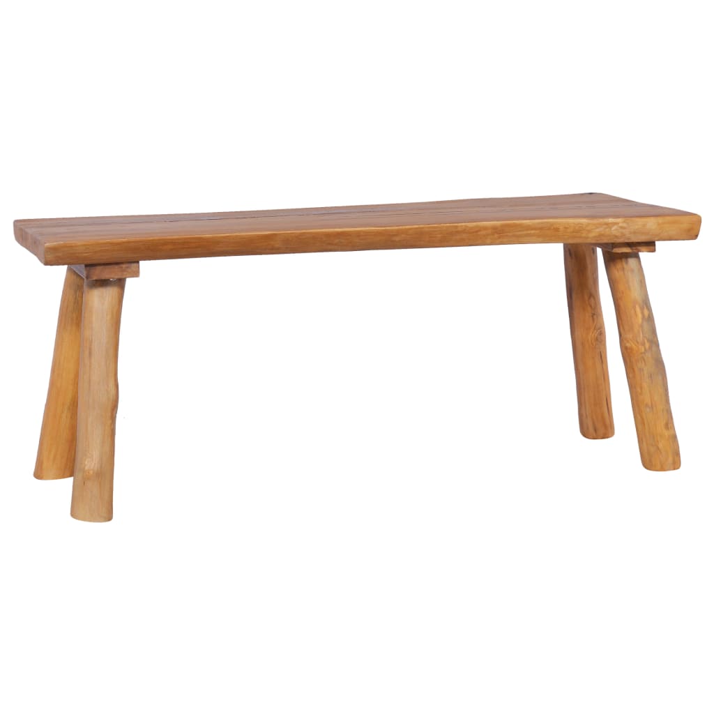 Puutarhapenkki 120 cm täysi tiikki - Sisustajankoti.fi