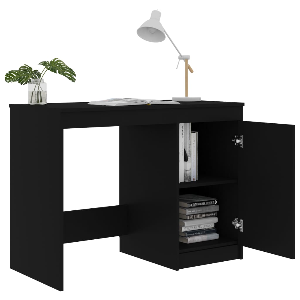 Työpöytä musta 100x50x76 cm - Sisustajankoti.fi