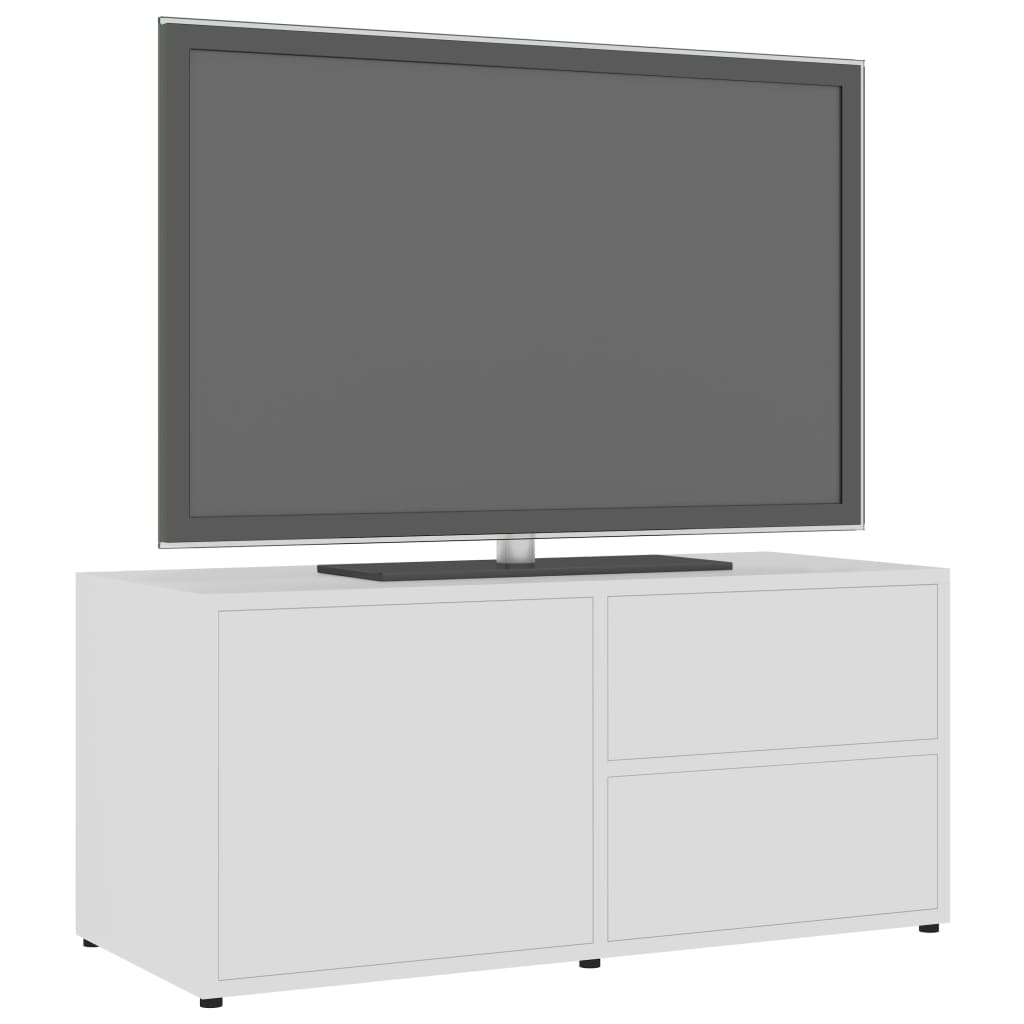 TV-taso valkoinen 80x34x36 cm - Sisustajankoti.fi