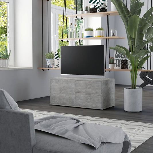 TV-taso betoninharmaa 80x34x36 cm - Sisustajankoti.fi