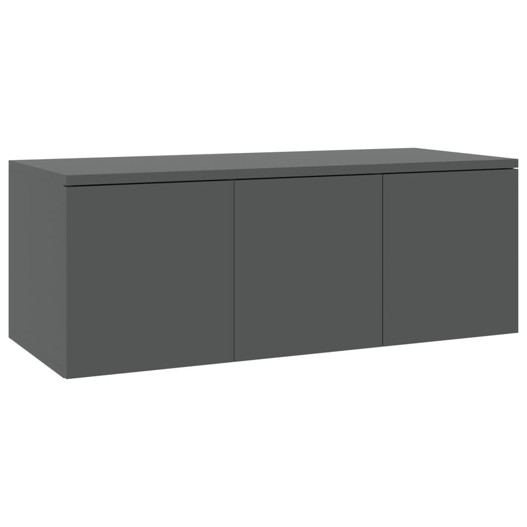 TV-taso harmaa 80x34x30 cm - Sisustajankoti.fi