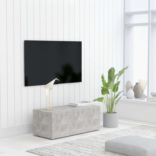 TV-taso betoninharmaa 80x34x30 cm - Sisustajankoti.fi