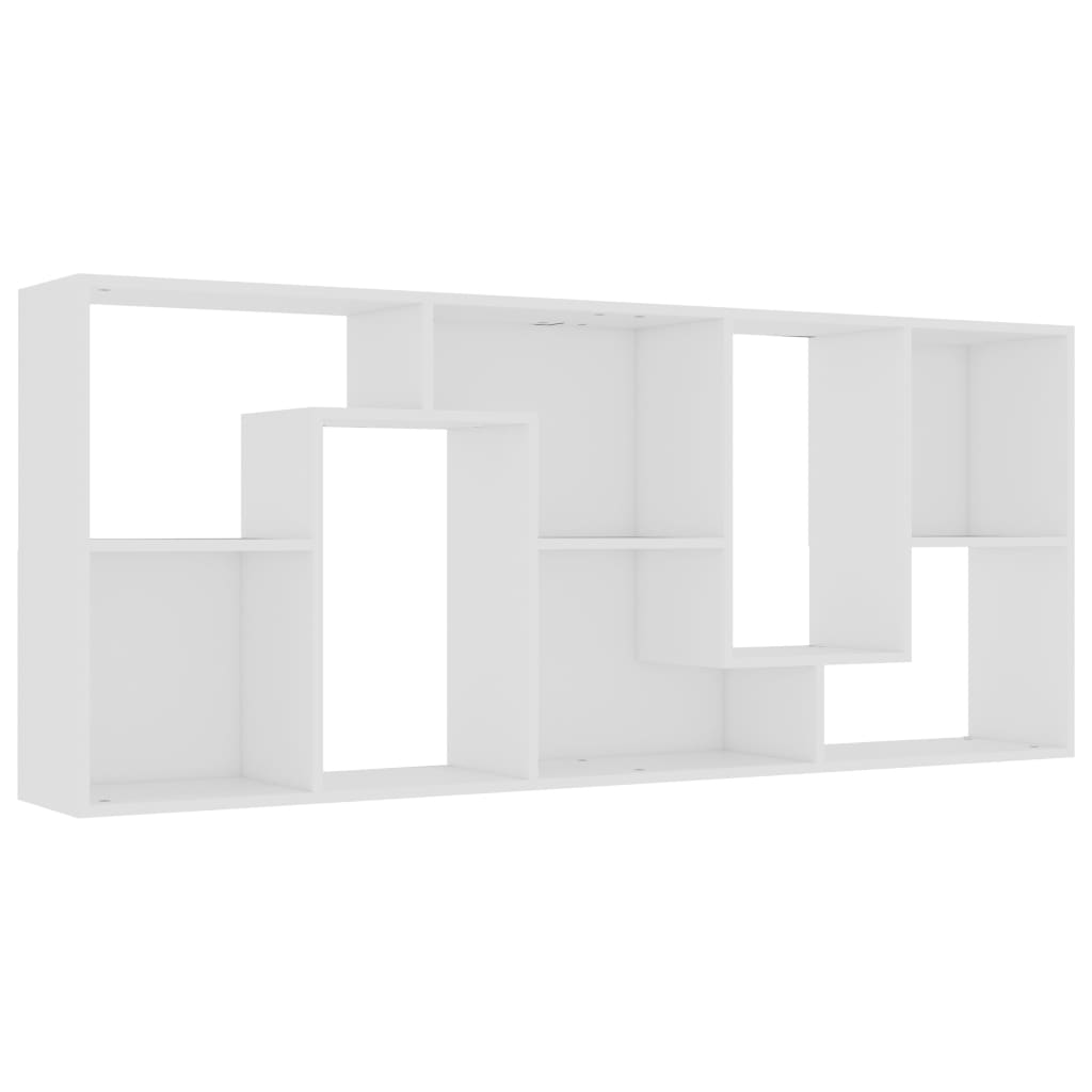 Kirjahylly valkoinen 67x24x161 cm - Sisustajankoti.fi