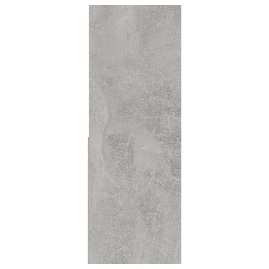 Kirjahylly betoninharmaa 67x24x161 cm - Sisustajankoti.fi