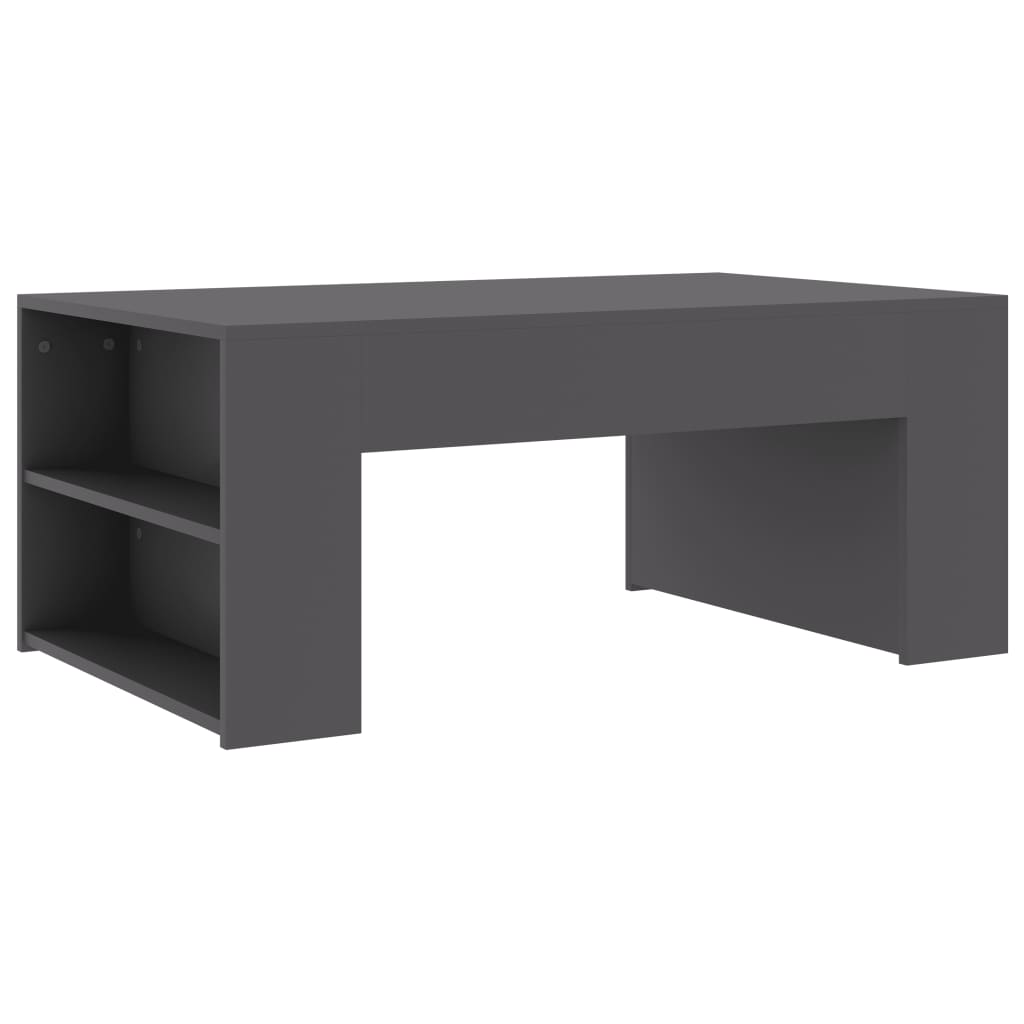 Sohvapöytä harmaa 100x60x42 cm - Sisustajankoti.fi