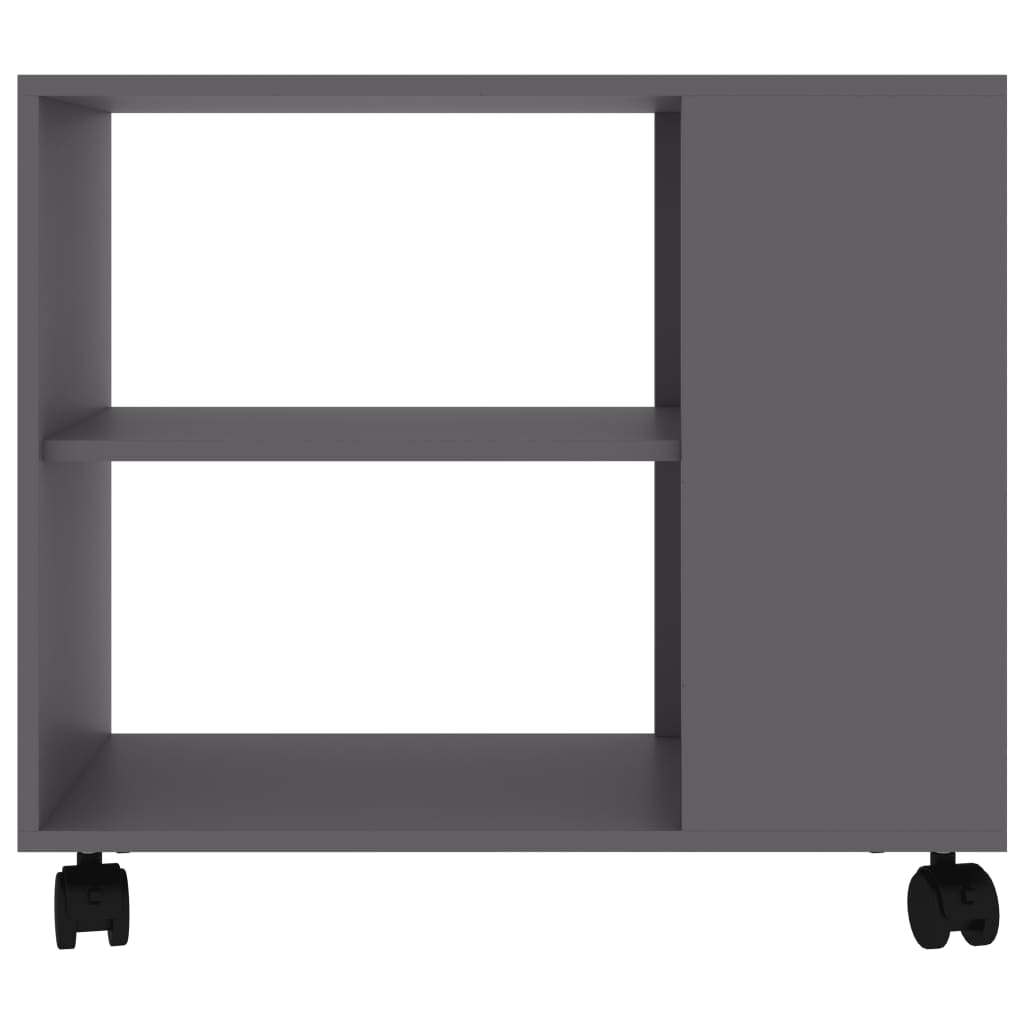 Sivupöytä harmaa 70x35x55 cm - Sisustajankoti.fi