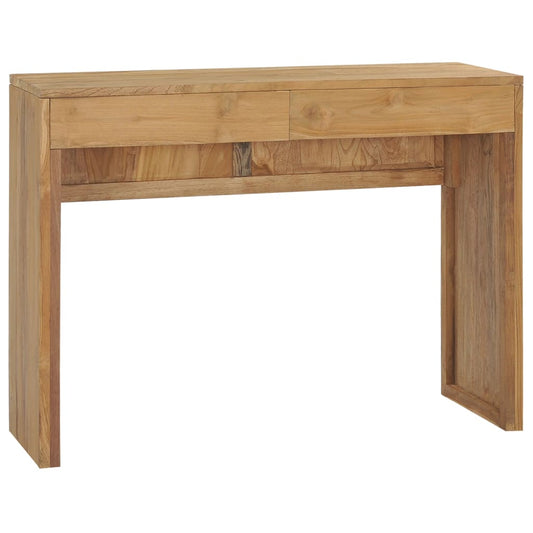 Konsolipöytä 100x35x75 cm täysi tiikki - Sisustajankoti.fi