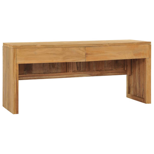 TV-taso 100x35x45 cm täysi tiikki - Sisustajankoti.fi