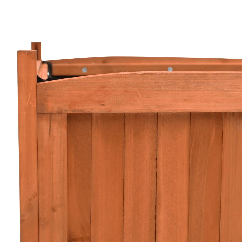 Korotetut kukkalaatikot 2 kpl 50x50x50 cm kuusi - Sisustajankoti.fi