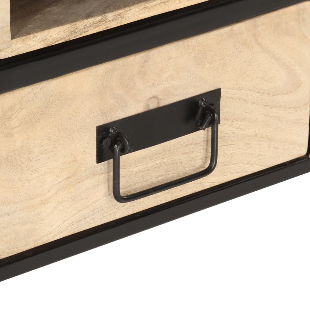 Sohvapöytä 100x50x40 cm täysi mangopuu - Sisustajankoti.fi