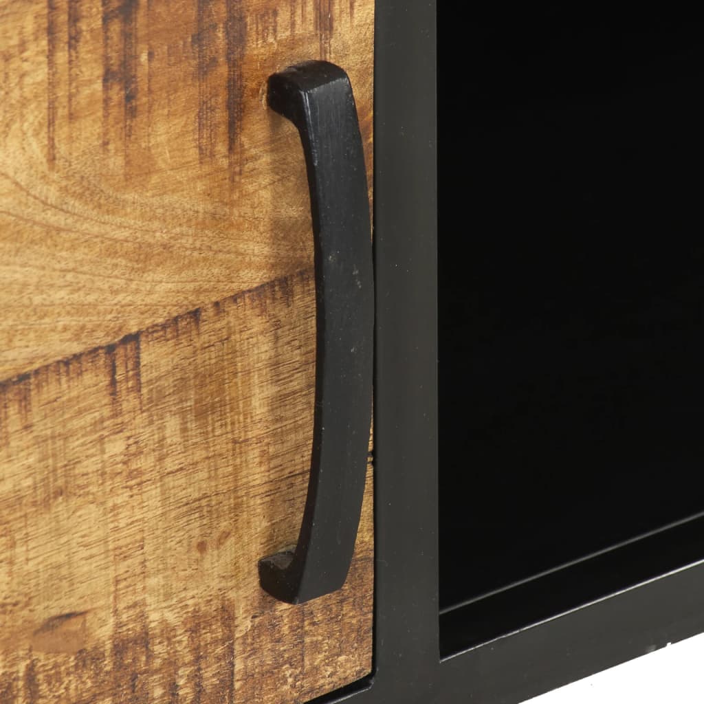 Sohvapöytä 105x50x35 cm karkea mangopuu - Sisustajankoti.fi