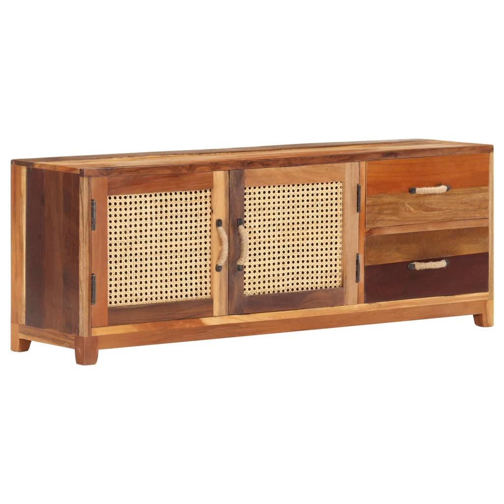 TV-taso 120x30x45 cm kierrätetty täyspuu - Sisustajankoti.fi