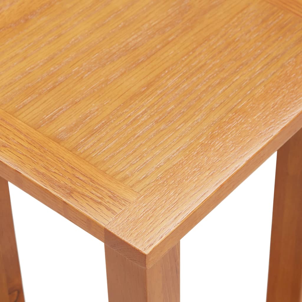 Sivupöytä 27x24x55 cm täysi tammi - Sisustajankoti.fi