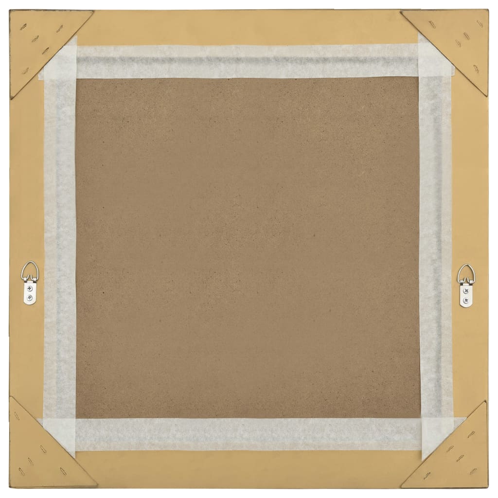Seinäpeili barokkityylinen 60x60 cm kulta - Sisustajankoti.fi