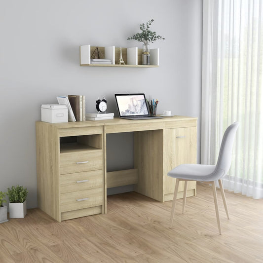 Työpöytä Sonoma-tammi 140x50x76 cm - Sisustajankoti.fi