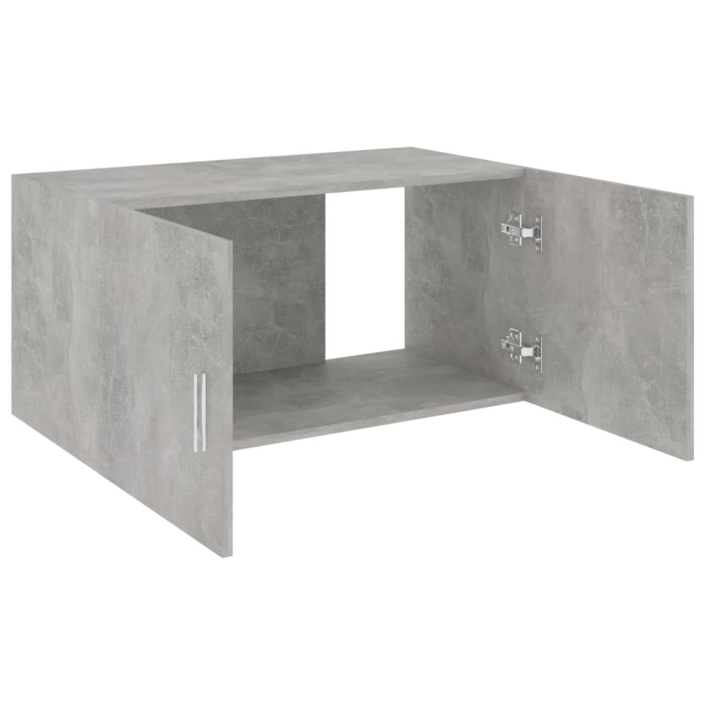 Seinäkaappi betoninharmaa 80x39x40 cm - Sisustajankoti.fi