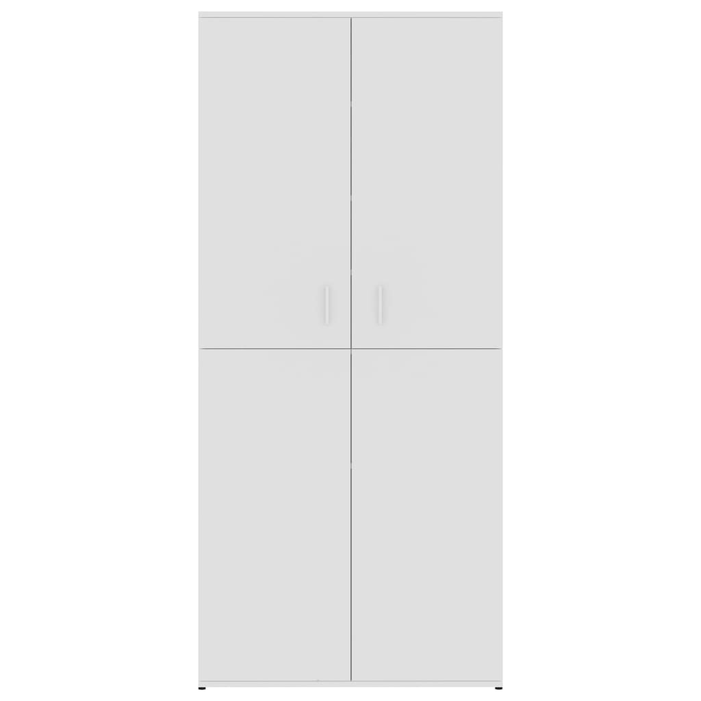 Kenkäkaappi valkoinen 80x39x178 cm - Sisustajankoti.fi