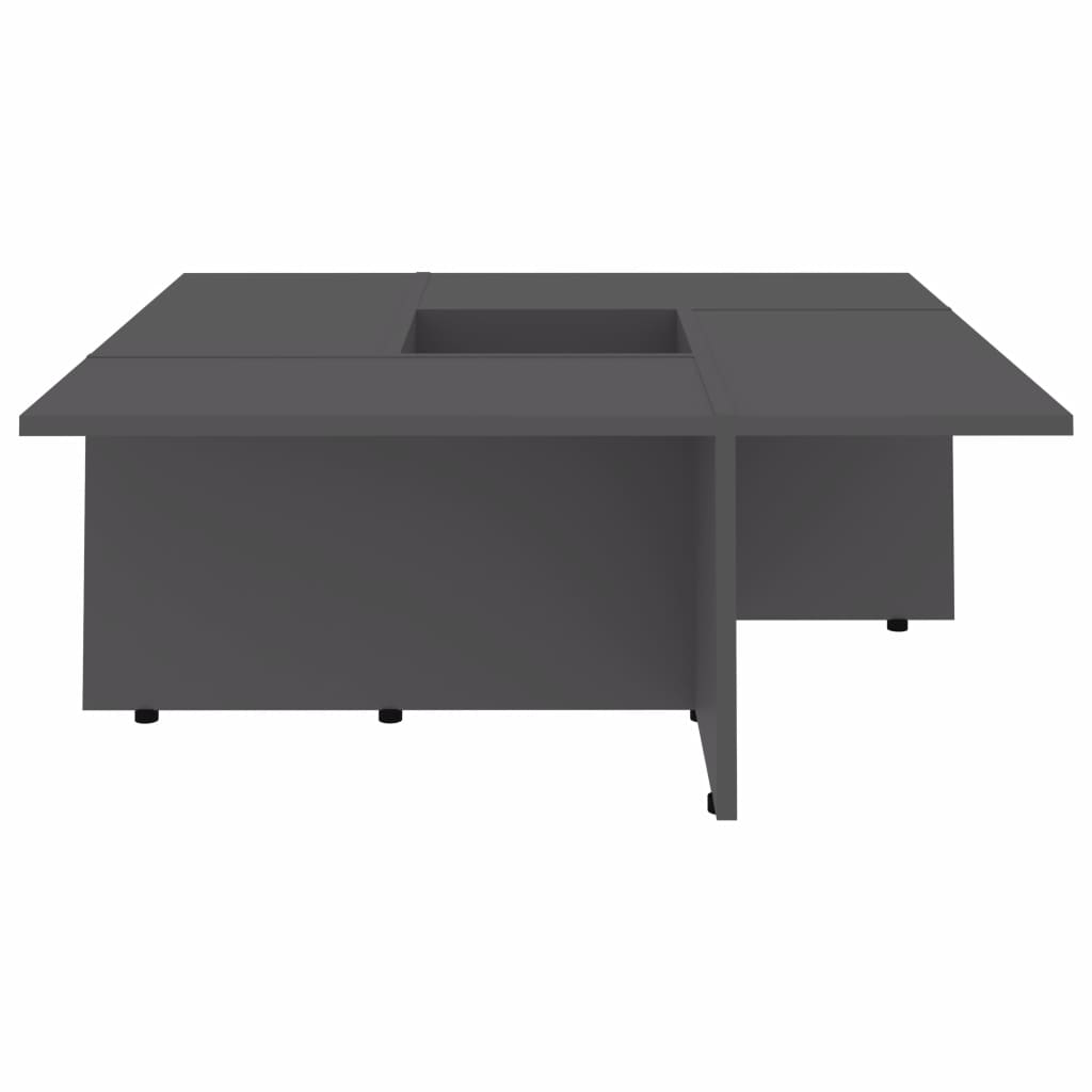 Sohvapöytä harmaa 79,5x79,5x30 cm - Sisustajankoti.fi