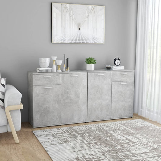 Senkki betoninharmaa 160x36x75 cm - Sisustajankoti.fi