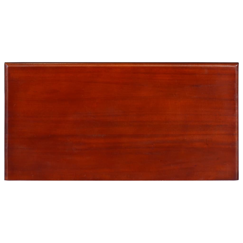 Konsolipöytä klassinen ruskea 60x30x75 cm täysi mahonki - Sisustajankoti.fi