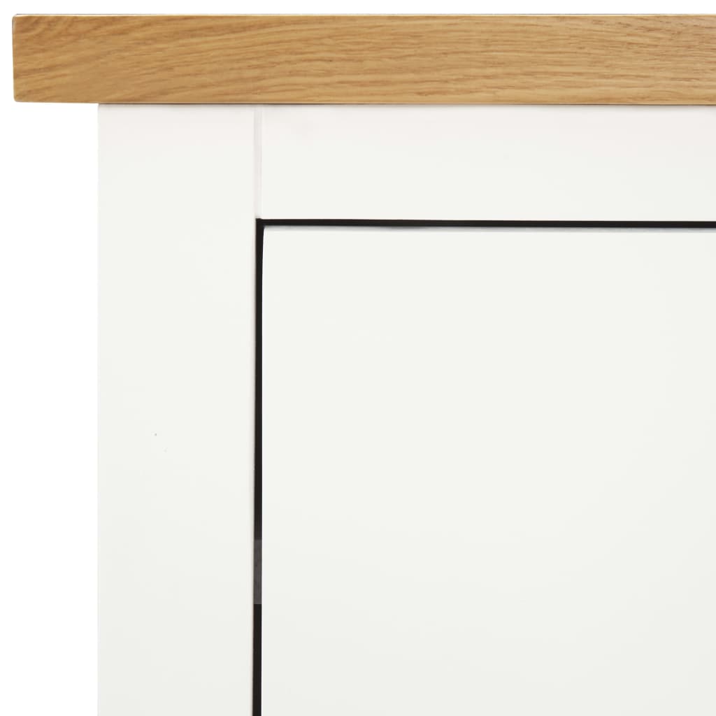 Lipasto 80x35x75 cm täysi tammi - Sisustajankoti.fi