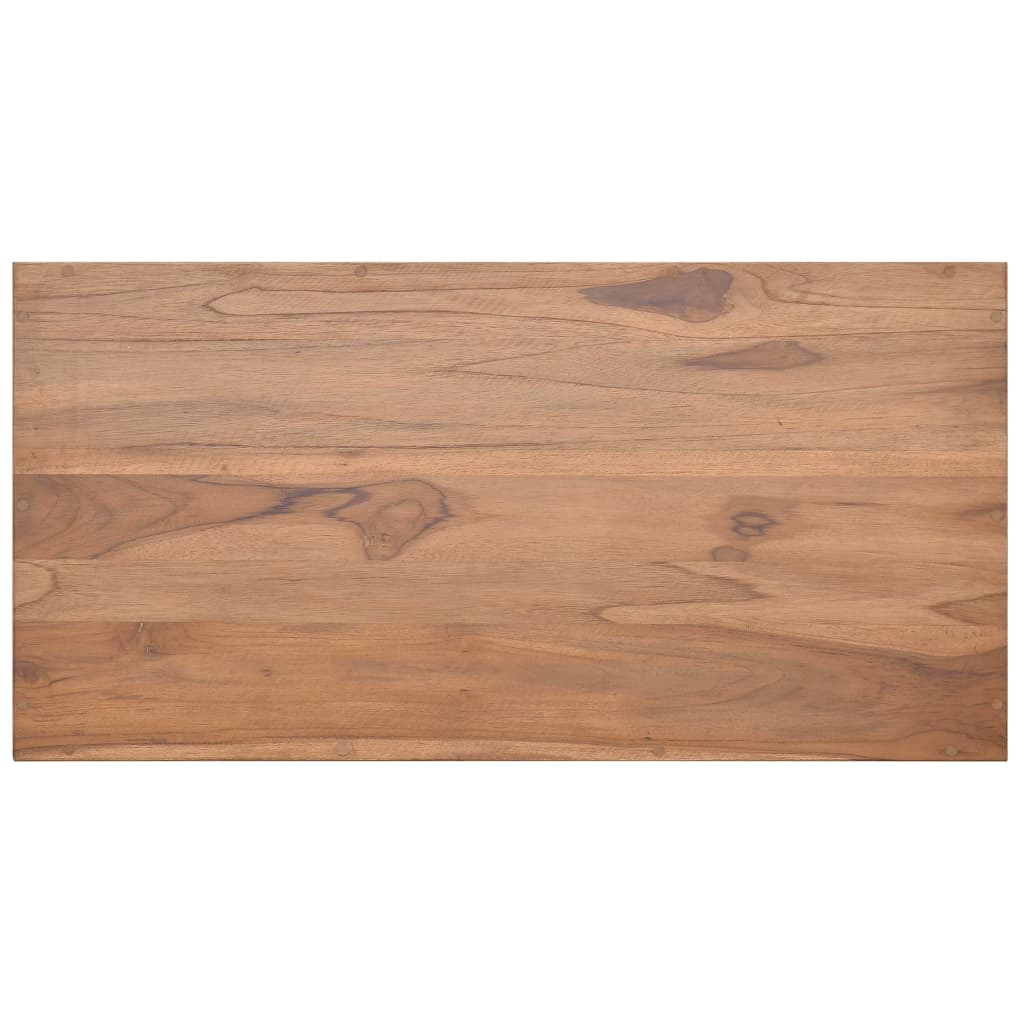 Seinäkiinnitettävä kylpyhuoneen kaappi 90x45x30 cm täysi tiikki - Sisustajankoti.fi