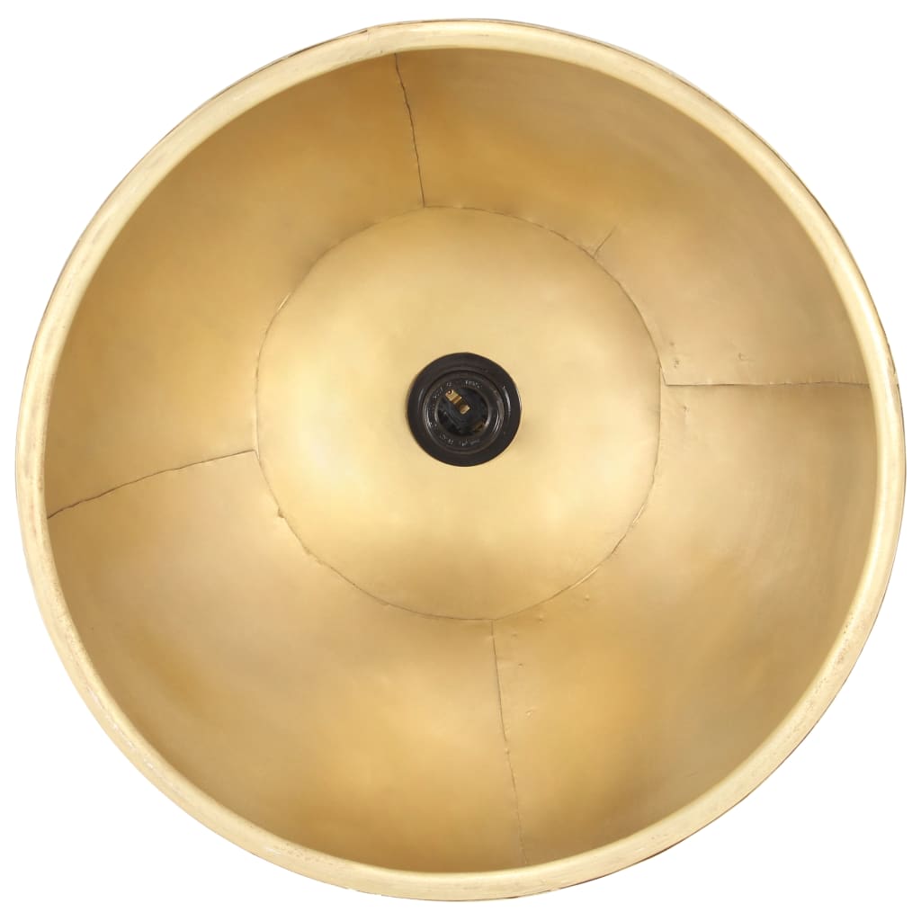Teollistyylinen riippuvalaisin 25 W messinki pyöreä 40 cm E27 - Sisustajankoti.fi