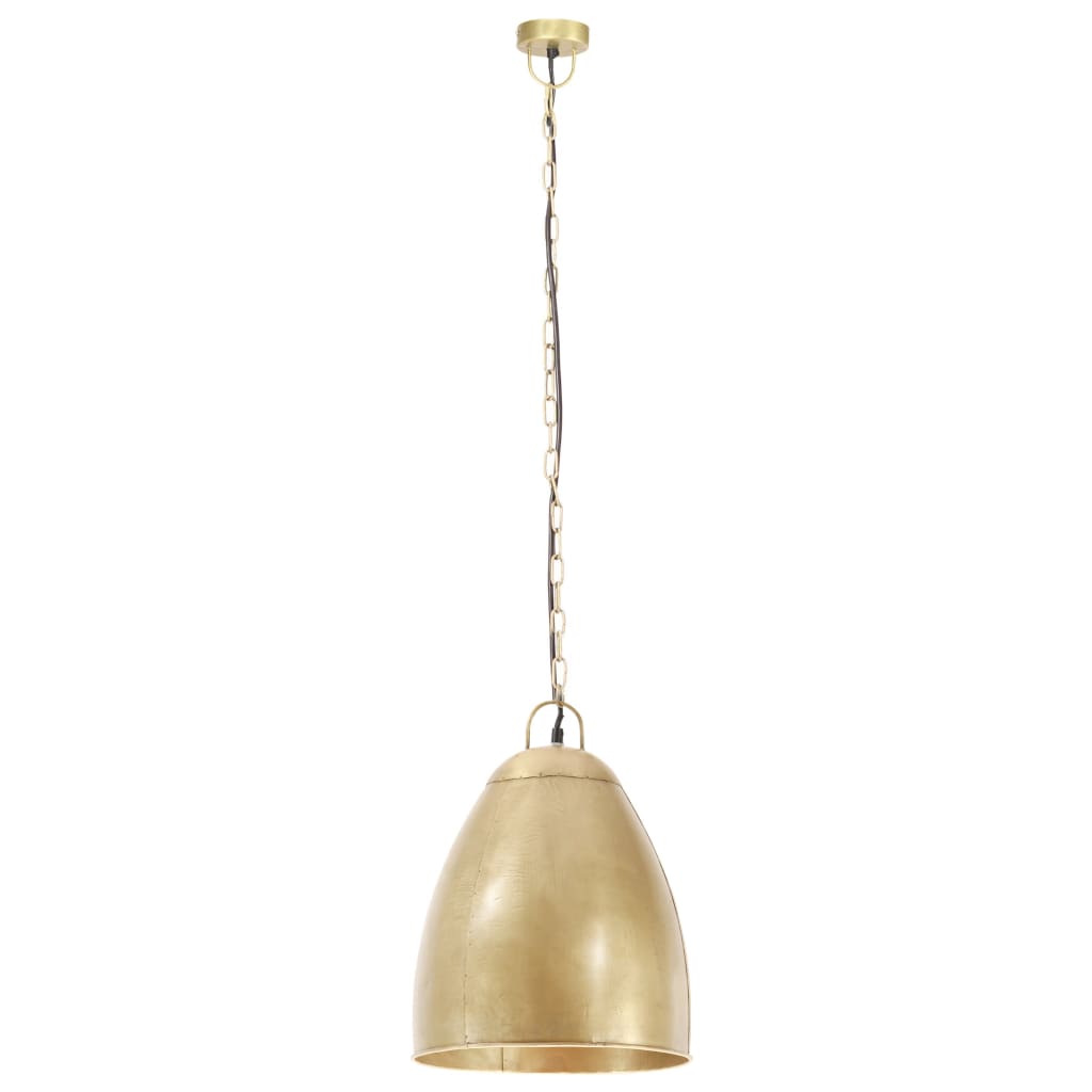 Teollistyylinen riippuvalaisin 25 W messinki pyöreä 32 cm E27 - Sisustajankoti.fi
