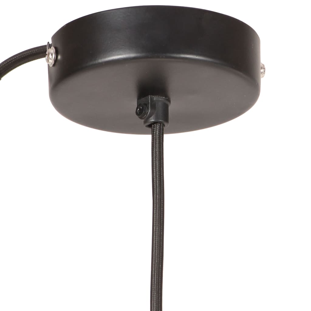 Riippuvalaisin 25 W musta pyöreä 17 cm E27 - Sisustajankoti.fi