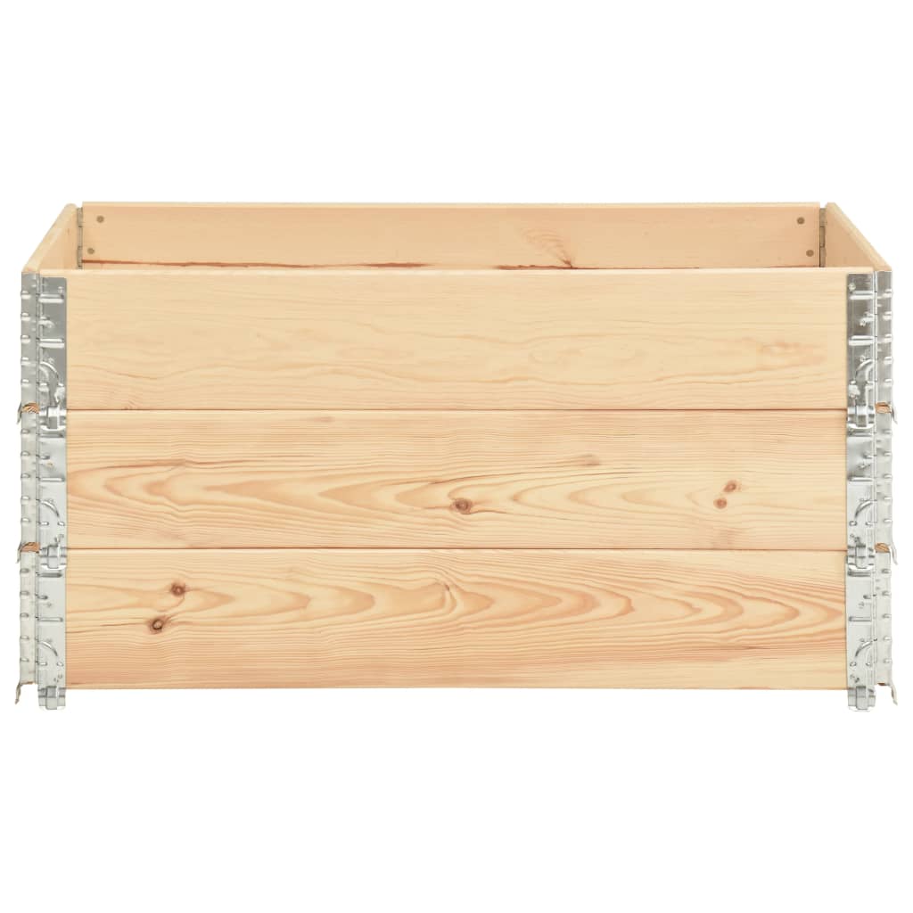 Korotetut kukkalaatikot 3 kpl 80x120 cm täysi mänty - Sisustajankoti.fi