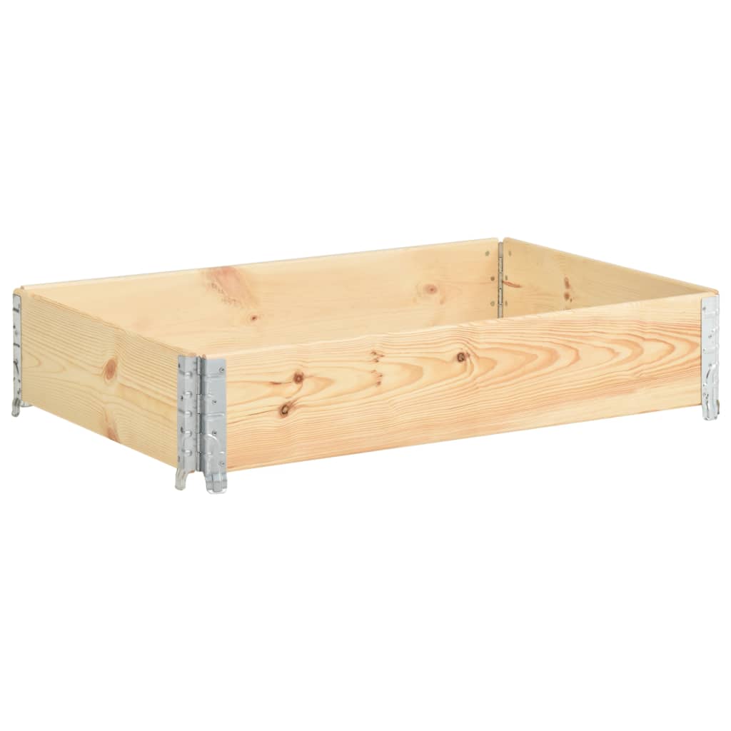 Korotettu kukkalaatikko 50x100 cm täysi mänty - Sisustajankoti.fi