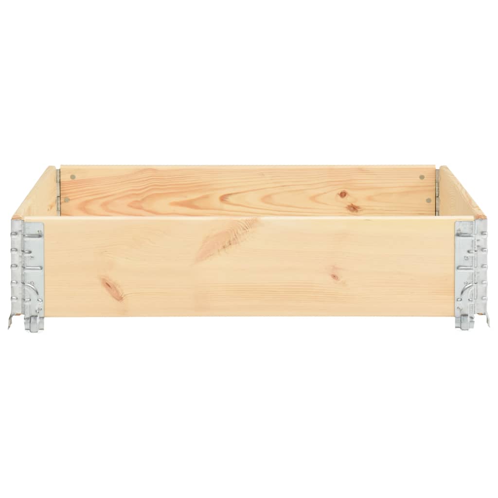 Korotettu kukkalaatikko 100x100 cm täysi mänty - Sisustajankoti.fi