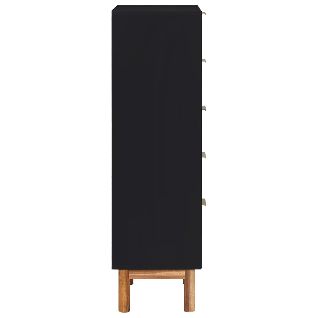 Senkki 45x32x115 cm täysi akaasiapuu ja MDF - Sisustajankoti.fi